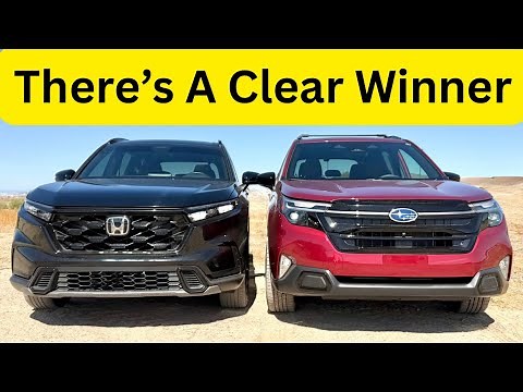 2026 Subaru Forester vs. 2026 Honda CR-V | Honest Comparison Review
