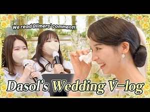 Read Malaysian comments to Korean bride!! 👰‍♀️Dasol's Wedding V-log