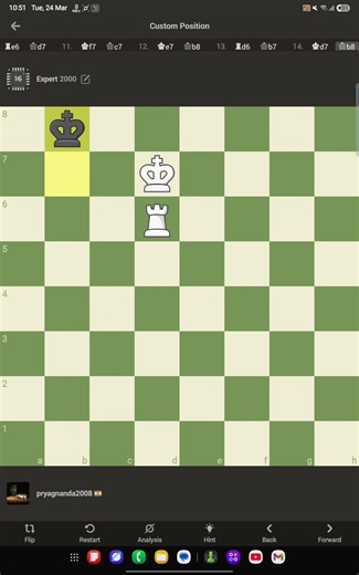 This is how you can checkmate with king and a rook without any stalemate