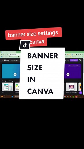 Canva Banner Size Settings and Layout Tips