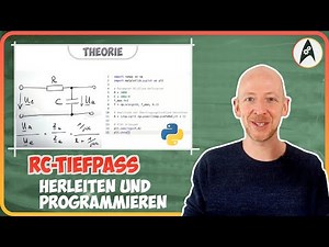 Arbeit sparen mit Code: RC-Tiefpass mit Python berechnen (Übertragungsfunktion)