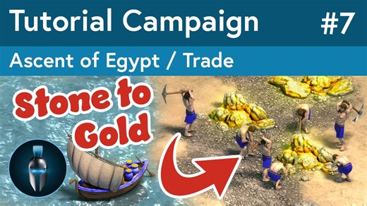 Age of Empires: Definitive Edition | AOE - Ascent of Egypt - Trade | Tutorial Campaign 4K