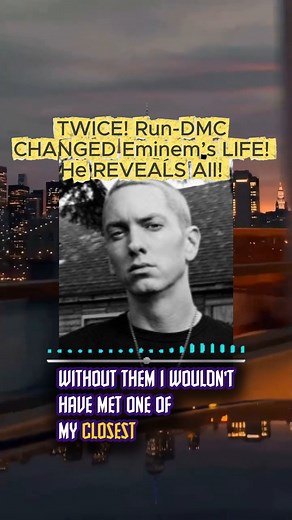 TWICE the spark, twice the fire as Eminem shares how Run-DMC shaped his voice, his courage, and his entire rise, turning his journey into a legacy that still shakes hip-hop today | Rap Custle