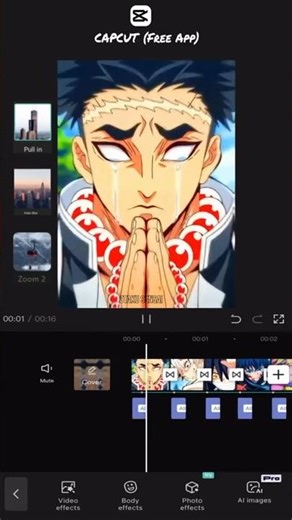 Edit like a pro [Demon slayer editing tips] Capcut free tutorial 😍