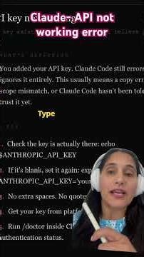 PM Claude code hack for API error #productmanagement #mentor #ai #tech #claude #aipm