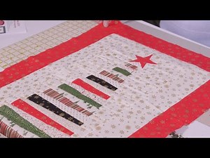 Makower Christmas Tree Wall Hanging with Valerie Nesbitt (Taster Video)