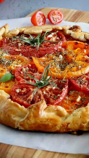 1.5M views · 7K reactions | Une tarte tomates & Mozzarella parfaite...