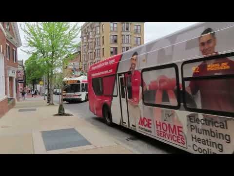 Various Buses at Downtown West Chester and West Chester University 4/25/2026