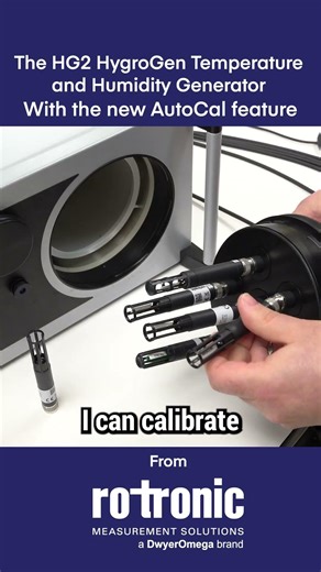 Calibrate Up To 7 Probes Simultaneously With AutoCal from Rotronic