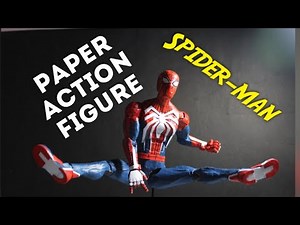 How to make Spider-Man out of paper|Final model |Simplecraft|
