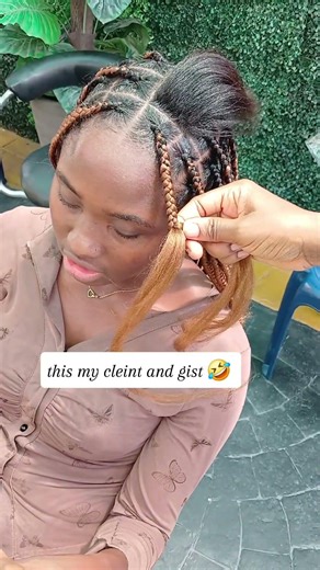 how i add my extension to be invisible #braids #knotlessbraids