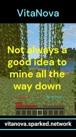 It is not always a good idea to mine all the way down - VitaNova -vitanova.sparked.network