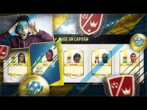 FIFA 17 - FULL LEGENDS EN FUT DRAFT !! MARADONA, RONALDINHO Y MUCHOS MAS.