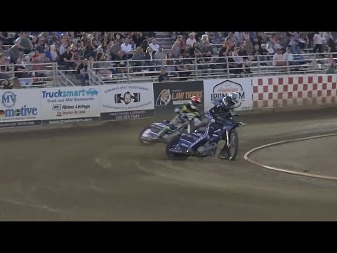 'Fast Fridays' motorcycle speedway racing takes center stage in Placer County