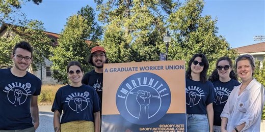 Emory graduate students seek better pay, file to unionize