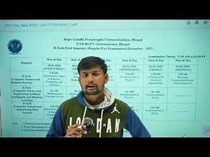 Rgpv exam pepar 2025