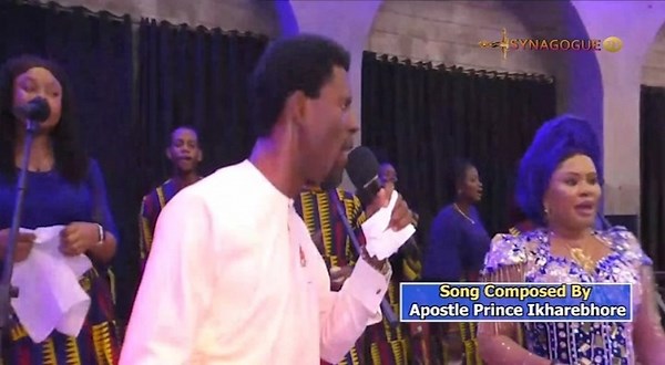 PROPHETIC DANCE WITH APOSTLE PRINCE IKHAREBHORE #letloveleadinthebodyofchrist #synagoguecityministries | Apostle Prince Ikharebhore Ministries
