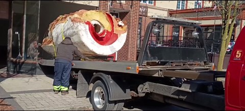 Video: A new home for daredevil Steve Trotter's barrel in Niagara Falls