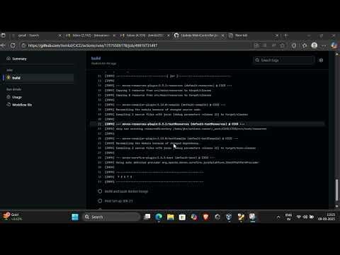 Complete CICD pipeline for a Dummy Spring Boot Application using GitHub Actions