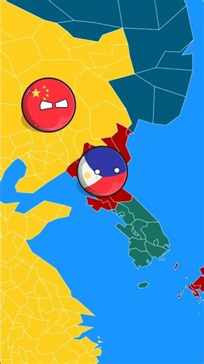 Philippines 🇵🇭 & North Korea 🇰🇵 Swap Places! 😂 | Countryballs