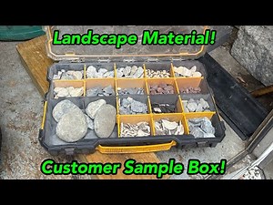 Landscape Material Samples For Your Customers