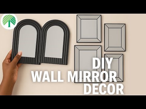 ✨STUNNING Wall Decor DIYs Using these Dollar Tree Mirrors!!