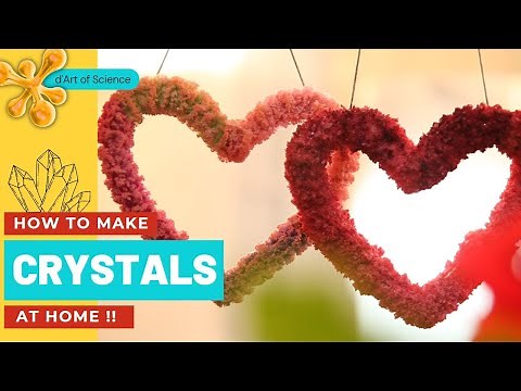 Make CRYSTALS at home! | Crystallization of Borax | dArtofScience