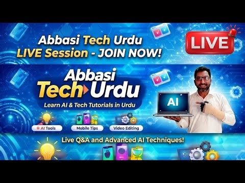 Abbasi Tech Urdu is live!