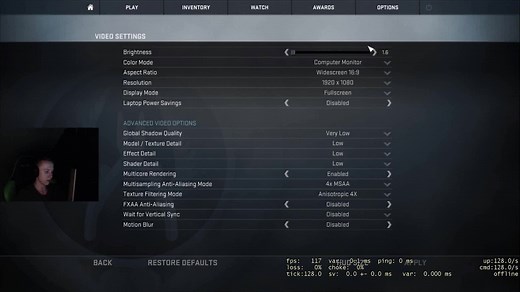 1080P大佬Ropz的画面设置！