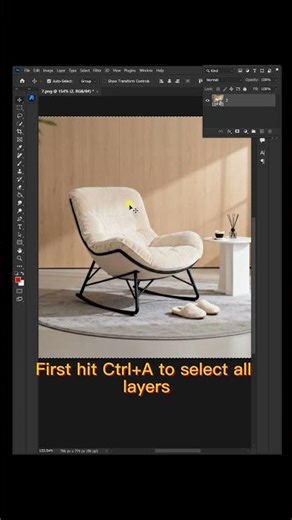 How to use Nano banana pro to add a model as the main image to the sofa in Photoshop #photoshop
