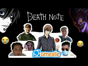 DEATH NOTE PRANK on OMEGLE | part 3 | dance to survive | funny reactions