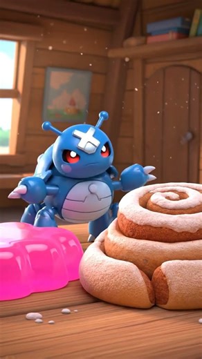 Metagross and Pal in Cute Giantland in a quiet beach cabin