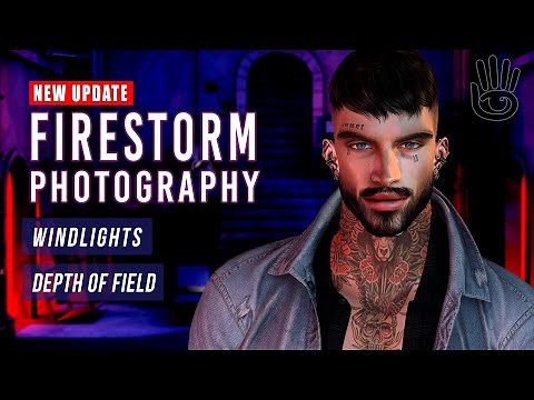SECOND LIFE | Firestorm QUICK Tutorial | Windlights & Depth of Field | Photography Tips