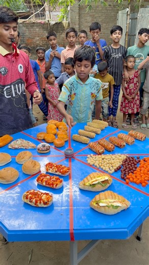 1M views · 15K reactions | spin game very funny challenge cute baby #reels #shorts #tiktok | Sohan Food Challenge | Facebook