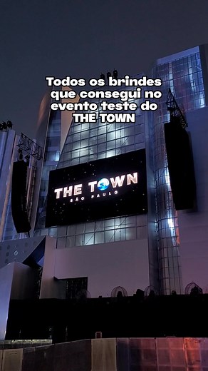 Brindes do The Town: O que consegui no evento teste