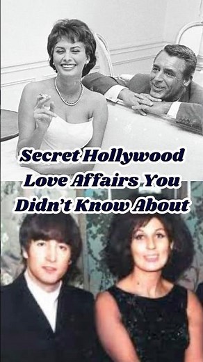 Secret Celebrity Love Affairs You Didn’t Know About 😳 #nostalgicbabe
