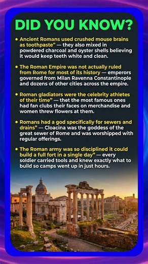 5 Insane Ancient Rome Facts That Sound Fake ⚔️