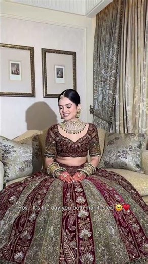 Gorgeous dulhan 😍 #beautiful #wedingcollection #weding #bridal #bridalshoot #makeup #viral #beautifu