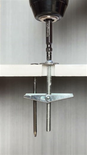 Smart Way to Install Toggle Bolts in Drywall