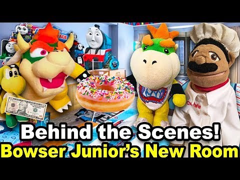 Bowser Junior's New Room - Behind The Scenes!
