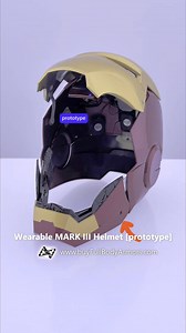55K views · 855 reactions | Mark 3 helmet. Motorized faceplate and jaw. Voice control. Voice changer. Worldwide shipping. Duty FREE. Buy link https://checkout.buyfullbodyarmors.com/wearable-mark-3-iii-helmet/ #marvel #mark3 #tonystark #ironman #avengers #MK3 #Halloween #Giveaway #Gift | Full Body Armors - Replica Costume Shop | Facebook