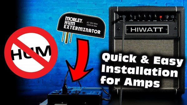 Watch Hum Exterminator for Amplifier Ground Loop Hum Easy Install on Amazon Live