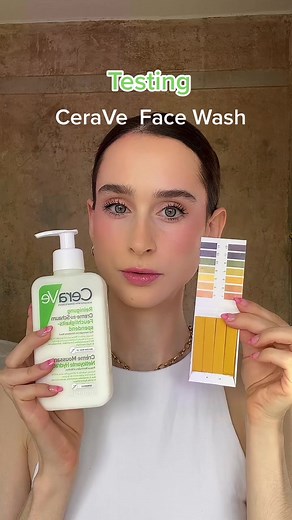 CeraVe Renewing Foam Cleanser: pH Level Testing