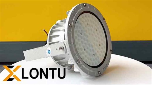 ATEX Certified 50W Explosion-Proof LED Light for Oil & Gas Industry IP65 Rated