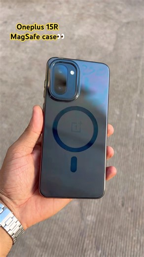 Oneplus 15R Best Quality Crystal Black shade MagSafe Back Cover #oneplus15r