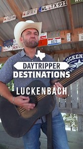 Luckenbach, Texas may be most famously known thanks to Waylon Jennings's #1 country hit “Luckenbach, Texas (Back to the Basics of Love)”. Today, however, it is a worthy Daytripper destination with music, food, drinks, and a taste of German-Texas heritage. The population of 3 or so people keep the motto alive “Everybody’s Somebody in Luckenbach.” | The Daytripper