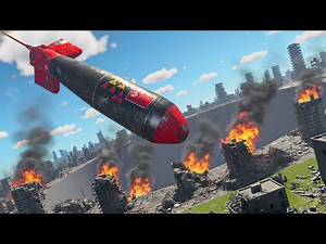 Garry's Mod: Throwing NUCLEAR Bombs into a Giant Funnel Boom!