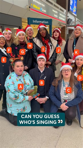 Can you guess who's singing? 🎤 We’ve got a special Avanti star belting out a classic Christmas tune - your challenge is to name the mystery singer! Comment the letter of the singer you think it is and you could be in with a chance to win your very own Turbo 🐢 Turbo-charged fun doesn’t stop here - make sure you're following us for more festive giveaways. T&Cs apply 👇 | Avanti West Coast