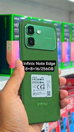 Infinix Note Edge 5G Unboxing Beautiful Look | Dimensity 7100 | 8+8=16GB/256GB #kashitack #shorts