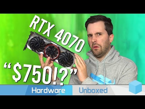 Nvidia RTX 4070 for $750!? Surely Not...? - March GPU Pricing Update
